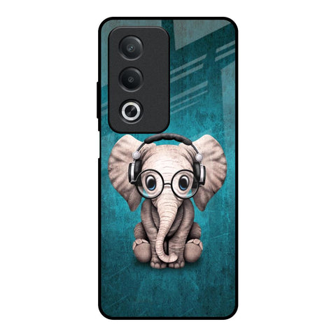 Adorable Baby Elephant Glossy Case For OPPO A3 Pro 5G