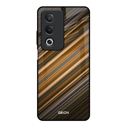 Diagonal Slash Pattern Glossy Case for OPPO A3 Pro 5G
