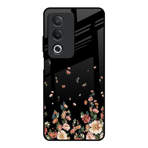 Floating Floral Print Glossy Case for OPPO A3 Pro 5G