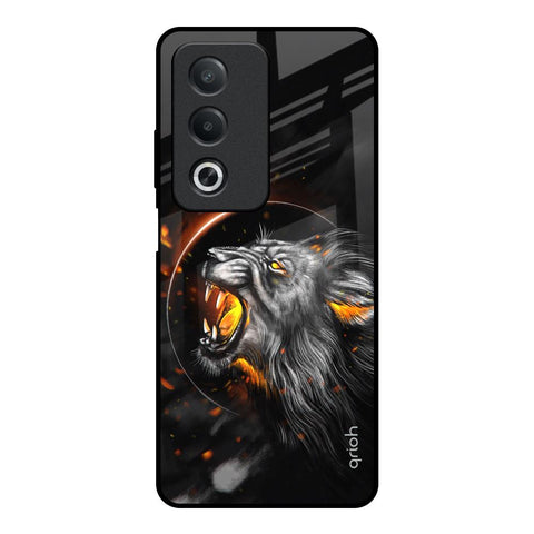 Aggressive Lion Glossy Case for OPPO A3 Pro 5G