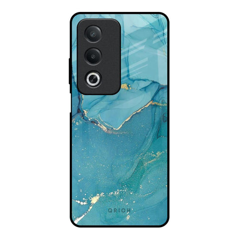 Blue Golden Glitter Glossy Case for OPPO A3 Pro 5G
