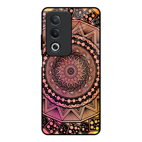 Floral Mandala Glossy Case for OPPO A3 Pro 5G