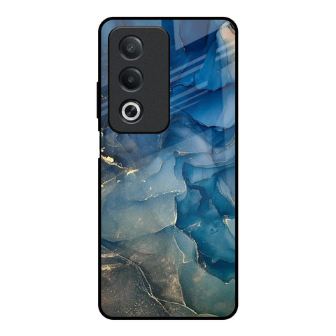 Blue Cool Marble Glossy Case for OPPO A3 Pro 5G