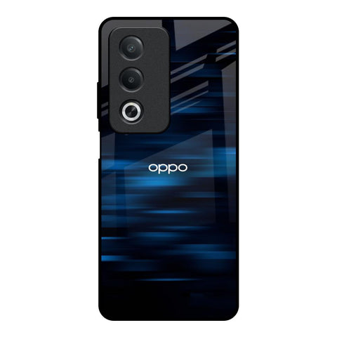 Blue Rough Abstract Glossy Case for OPPO A3 Pro 5G