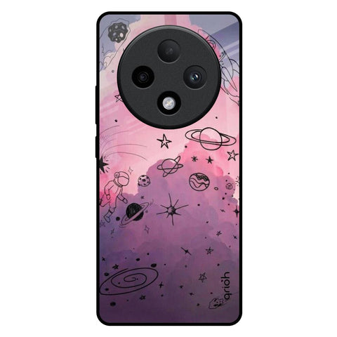 Space Doodles Glossy Case for Oppo F27 Pro Plus