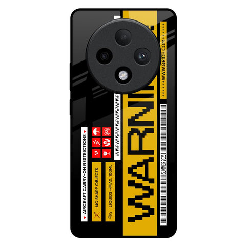 Aircraft Warning Glossy Case for Oppo F27 Pro Plus