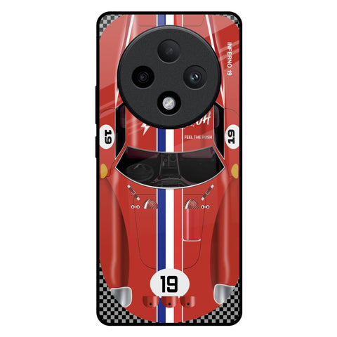 Racing Vintage Glossy Case for Oppo F27 Pro Plus