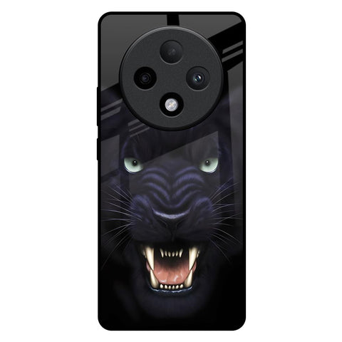 Angry Black Leopard Glossy Case for Oppo F27 Pro Plus