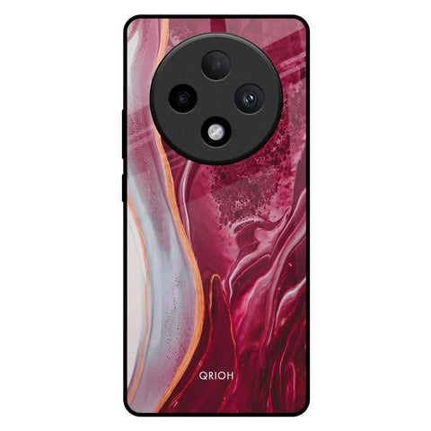 Crimson Ruby Glossy Case for Oppo F27 Pro Plus