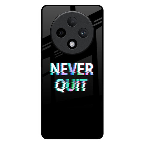 Never Quit Glossy Case For Oppo F27 Pro Plus