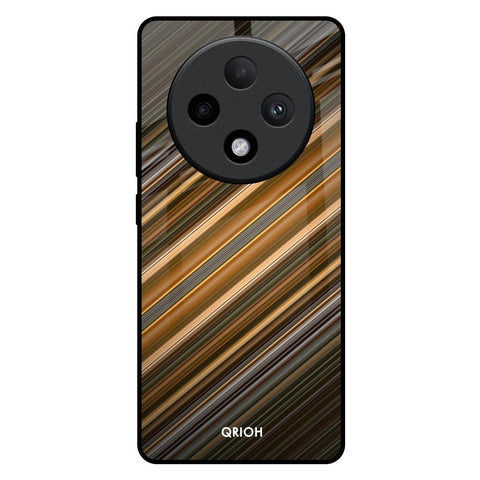 Diagonal Slash Pattern Glossy Case for Oppo F27 Pro Plus