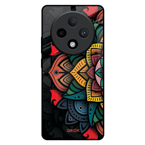 Retro Gorgeous Flower Glossy Case for Oppo F27 Pro Plus