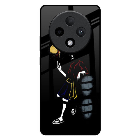 Luffy Line Art Glossy Case for Oppo F27 Pro Plus