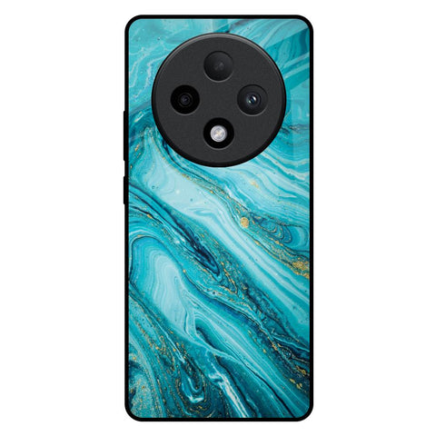Ocean Marble Glossy Case for Oppo F27 Pro Plus