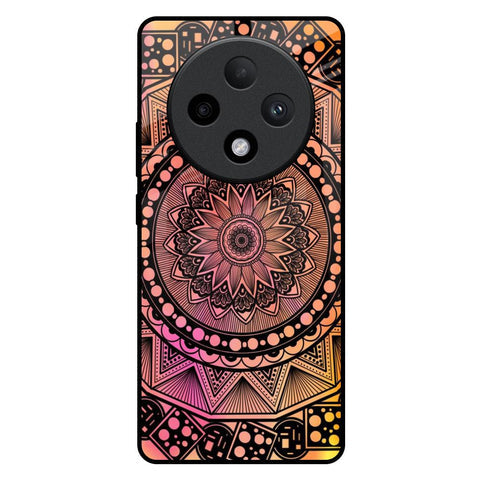 Floral Mandala Glossy Case for Oppo F27 Pro Plus