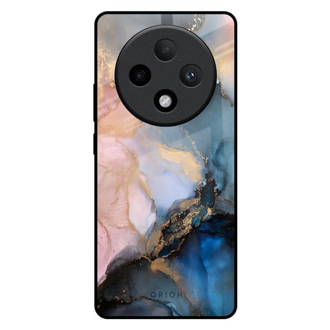 Marble Ink Abstract Glossy Case for Oppo F27 Pro Plus