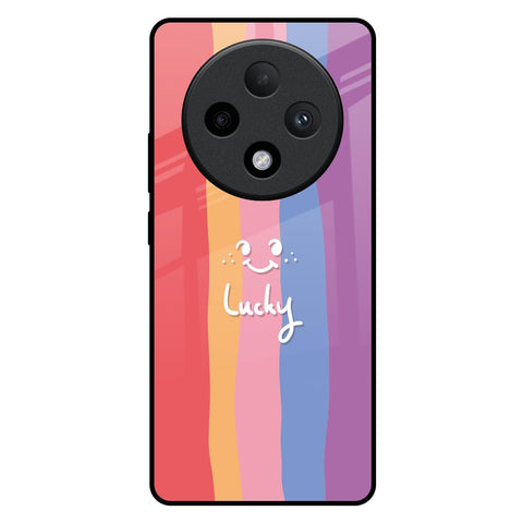 Lucky Abstract Glossy Case for Oppo F27 Pro Plus