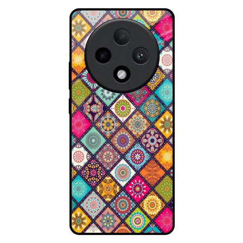 Multicolor Mandala Glossy Case for Oppo F27 Pro Plus