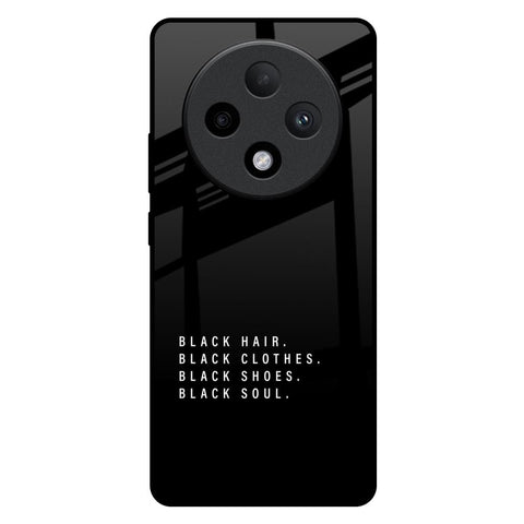 Black Soul Glossy Case for Oppo F27 Pro Plus