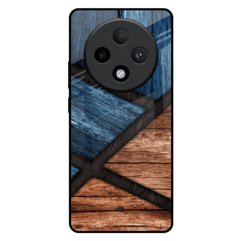 Wooden Tiles Glossy Case for Oppo F27 Pro Plus