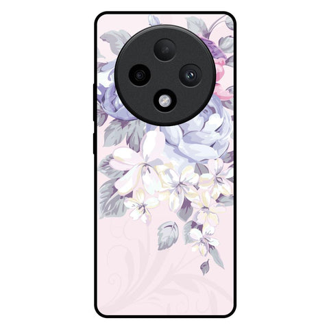Elegant Floral Glossy Case for Oppo F27 Pro Plus