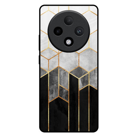 Tricolor Pattern Glossy Case for Oppo F27 Pro Plus