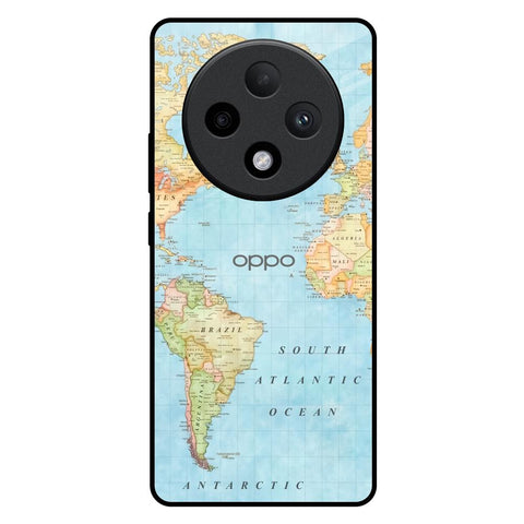 Fly Around The World Glossy Case for Oppo F27 Pro Plus