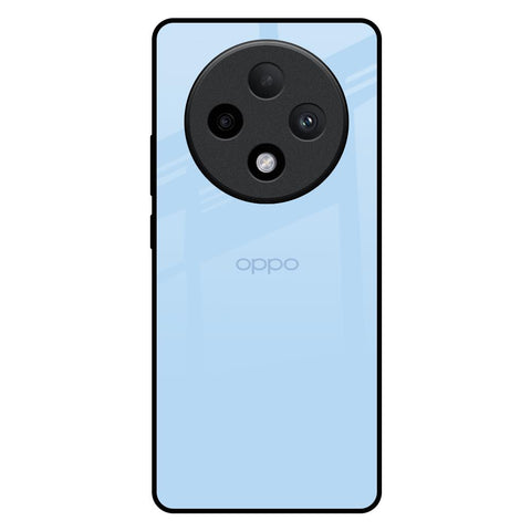 Pastel Sky Blue Glossy Case for Oppo F27 Pro Plus