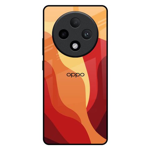 Magma Color Pattern Glossy Case for Oppo F27 Pro Plus