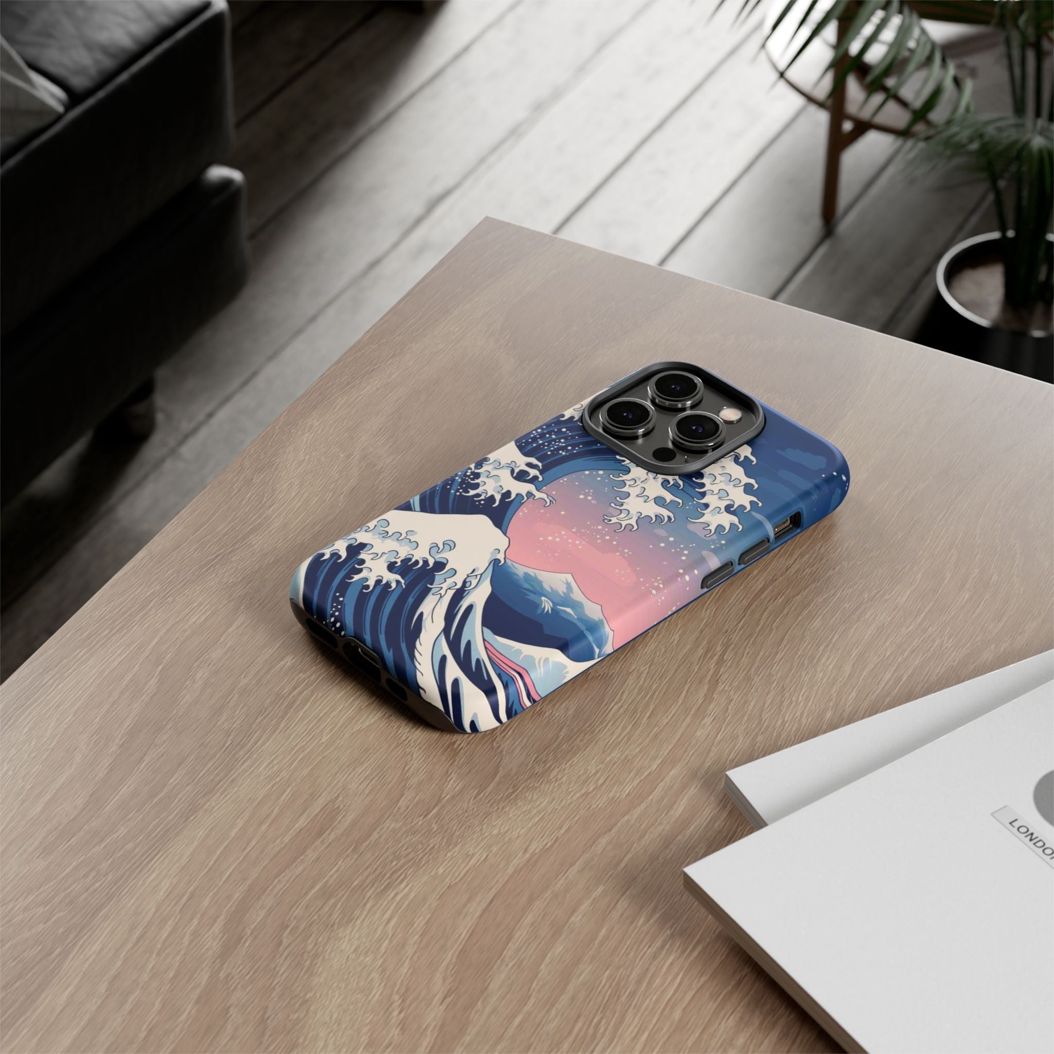 Ocean Crest Premium Tough Shining Phone Case (Double Layer) Available For All iPhone Models