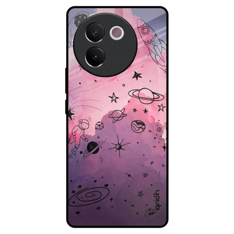 Space Doodles Glossy Case for Vivo V30e