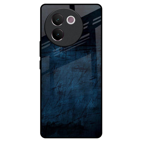 Dark Blue Grunge Glossy Case for Vivo V30e