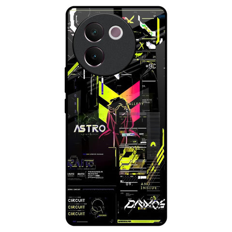 Astro Glitch Glossy Case for Vivo V30e