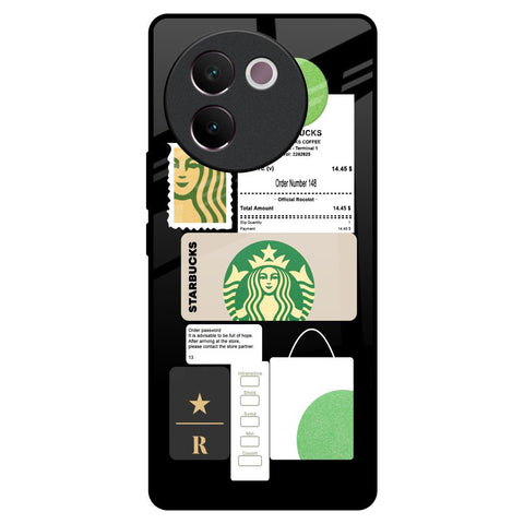 Coffee Latte Glossy Case for Vivo V30e