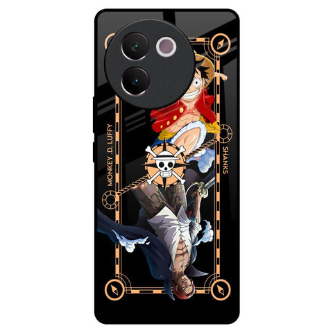 Shanks & Luffy Glossy Case for Vivo V30e