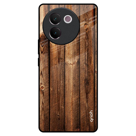 Timber Printed Glossy Case for Vivo V30e