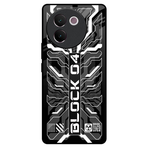 Monochrome Magic Glossy Case for Vivo V30e