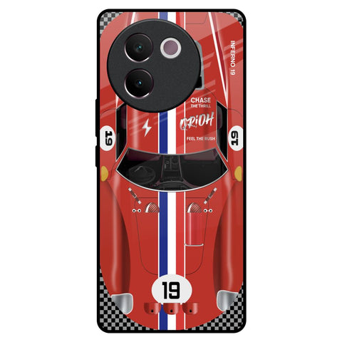 Racing Vintage Glossy Case for Vivo V30e