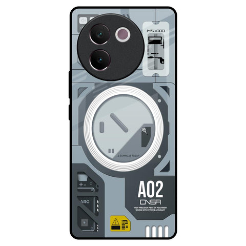 Modern Technology Glossy Case for Vivo V30e