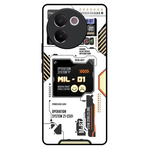 Tech Display Glossy Case for Vivo V30e