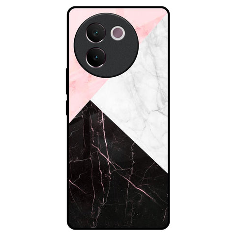 Marble Collage Art Glossy Case For Vivo V30e