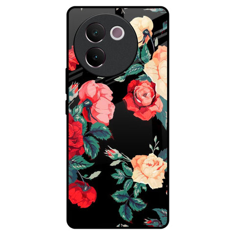 Floral Bunch Glossy Case For Vivo V30e