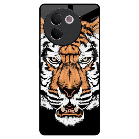 Angry Tiger Glossy Case For Vivo V30e