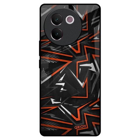 Vector Art Glossy Case for Vivo V30e