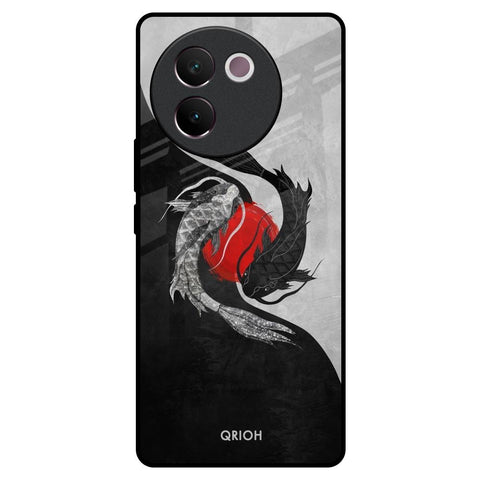 Japanese Art Glossy Case for Vivo V30e