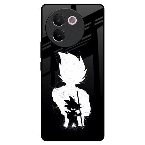 Monochrome Goku Glossy Case for Vivo V30e
