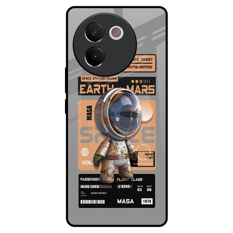 Space Ticket Glossy Case for Vivo V30e