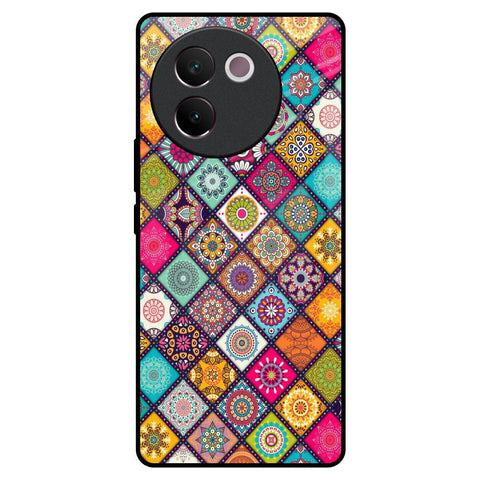 Multicolor Mandala Glossy Case for Vivo V30e