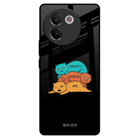 Anxiety Stress Glossy Case for Vivo V30e
