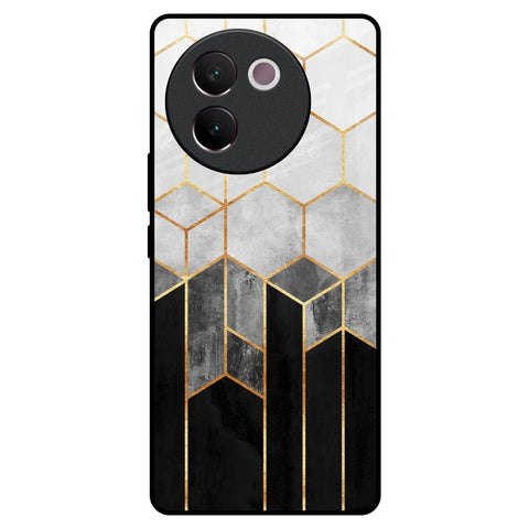 Tricolor Pattern Glossy Case for Vivo V30e